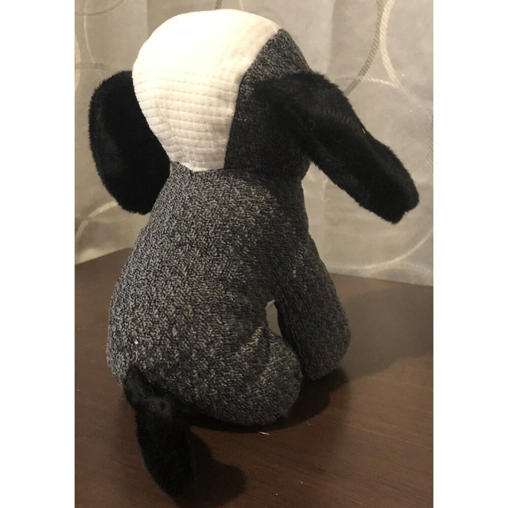 Tony Toy Puli International Dog Plush Gray White Textured Puppy Stuffed Animal 7